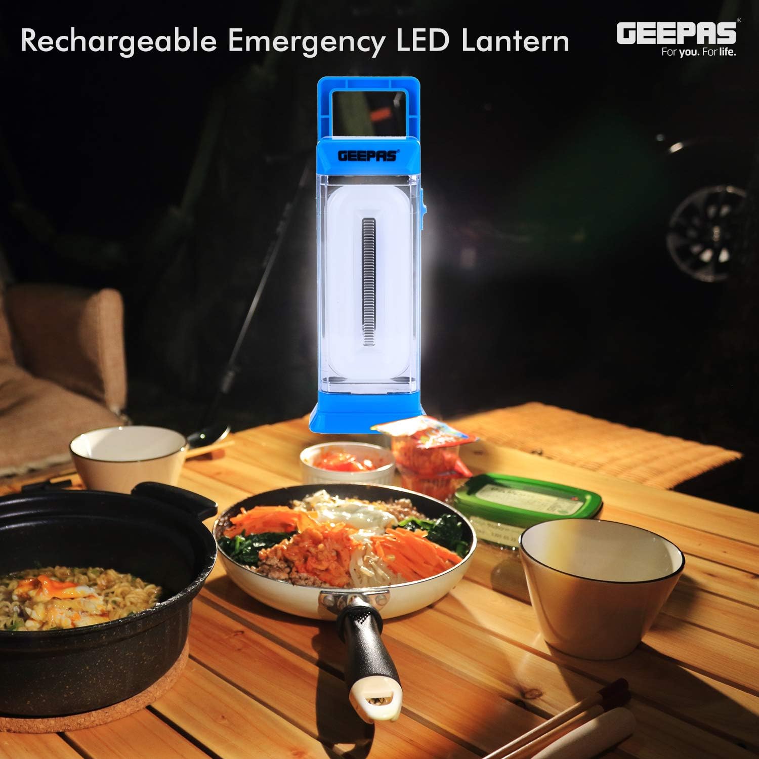 Lampe rechargeable GEEPAS GE53014