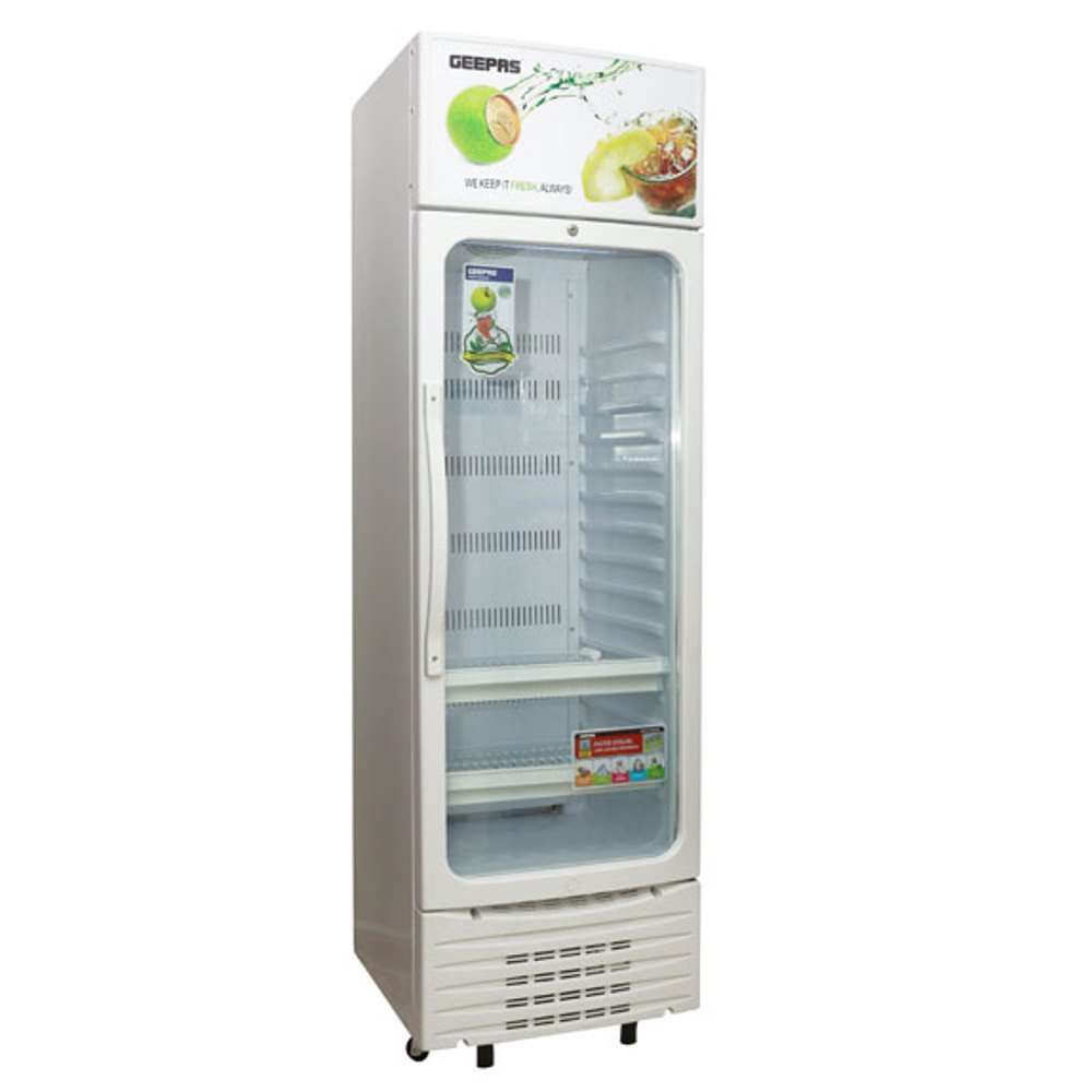 Réfrigerateur vitré GEEPAS 280L