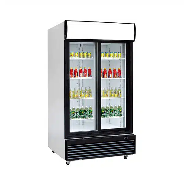 Réfrigérateur vitré 400L