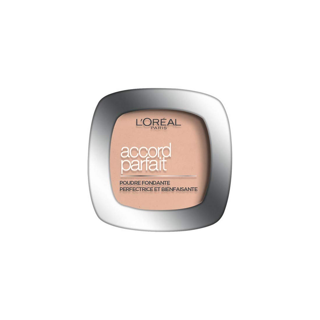 L'Oréal Paris - Poudre Fondante Accord Parfait - Peaux Normales à Mixtes - Teinte : Ivoire Rosé - 9 g