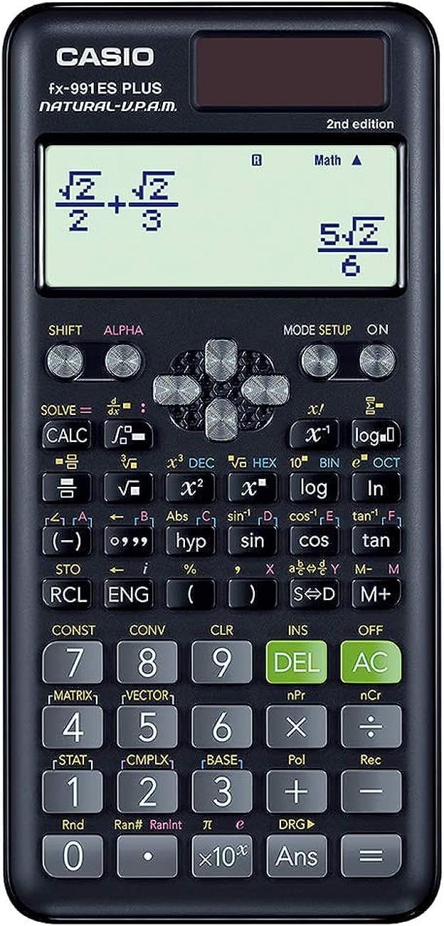 Calculatrice scientifique casio FX991Es Plus