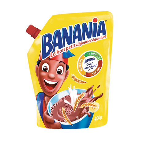 Chocolat en poudre BANANIA 400G