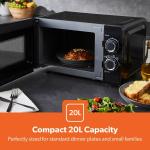Four Micro-onde GEEPAS 20 L - GM01899 20LS BL