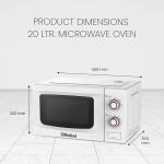 Four à micro-ondes Nobel 20 litres - NMO22M