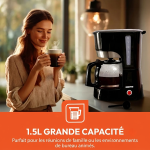 Cafétiere 1,5 L Geepas - GCM6103