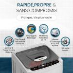 Machine à laver 4,5 kg Automatique - Nobel - NWM550RH