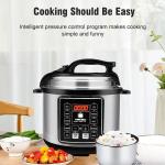 Autocuiseur électrique 10 en 1, 6 litres, 1050 watts