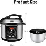Autocuiseur électrique 10 en 1, 6 litres, 1050 watts