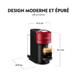 Machine à café Nespresso Vertuo Next Rouge